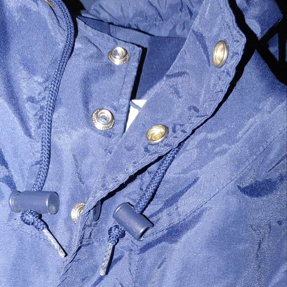 Charles River Vintage Newport USA Rain Coat Wind Snow Sailing Hoodie Jacket L - Picture 6 of 6